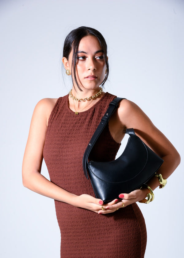 The Pouch Shoulder Bag - BLACK