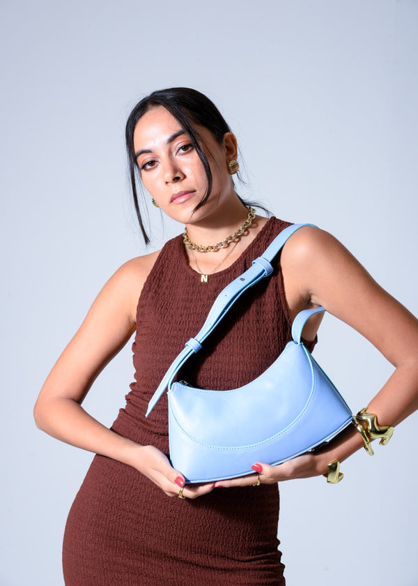 The Pouch Shoulder Bag - BLUE