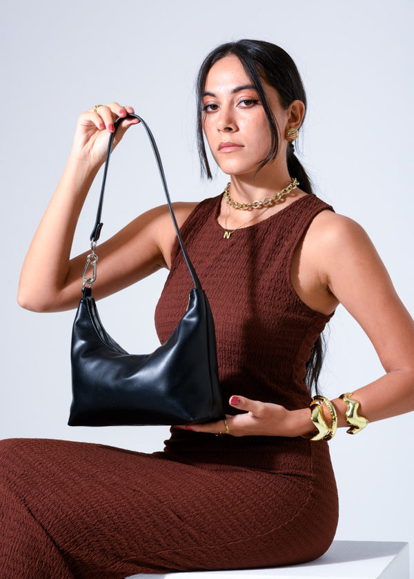 The Ethereal Shoulder Bag - BLACK